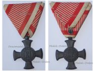 Austria Hungary WWI Iron Cross for Merit 1916 in Zinc