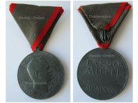 Austria Hungary WWI Wound Medal Laeso Militi for Permanent Disability Marked W&A 1918 Signed by Placht
