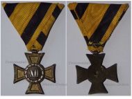 Austria Hungary Long Military Service Cross for XII Years 2nd Class for NCO and Enlisted Men 1890 1913