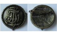 Austria Hungary WWI Cap Badge FJ1 KuK Kriegsmarine Navy for Other Ranks 1907 1916 Kaiser Franz Joseph