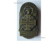 Austria Hungary WWI Turnfest Badge of the 8th Festival of Sports & Gymnastics of Tirol (Tyrol)
