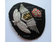 Belgium RBAF Belgian Royal Air Force Cap Badge for NCO 1950s
