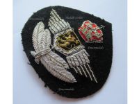 Belgium RBAF Belgian Royal Air Force Cap Badge for NCO 1950s