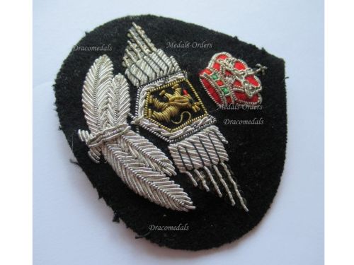 Belgium RBAF Belgian Royal Air Force Cap Badge for NCO 1950s