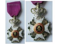 Belgium Order of Leopold I Knight's Cross Civil Division 1952 Bilingual