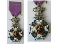 Belgium WWI Order of Leopold I Knight's Cross Military Division