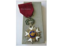 Belgium WWII Order of the Crown Knight's Star Boxed