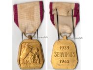 Belgium WWII Air Defense Medal 1939 1945 1st Class