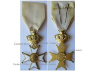 Belgium WWII Cross of the Royal Federation of the Veterans of King Leopold III Boxed by Galere