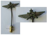 Belgium WWII Military Aviation Wings Stickpin for Artillery Observer 1940 1945 MINI