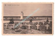 Belgium WWI Propaganda Postcard Lommel, German Military Cemetery. In Flemish
