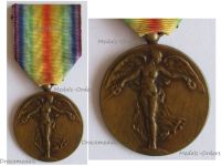 Belgium WWI Victory Medal Laslo Unofficial Type 2 by Riemer