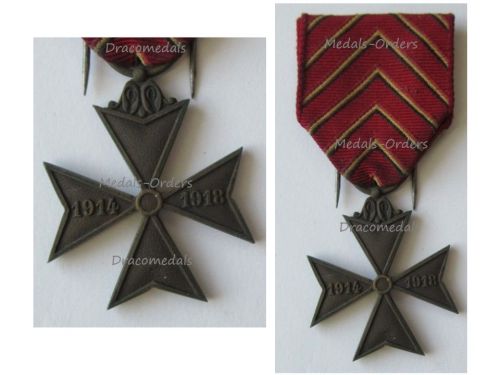 Belgium WWI Cross of the Deportees 1914 1918