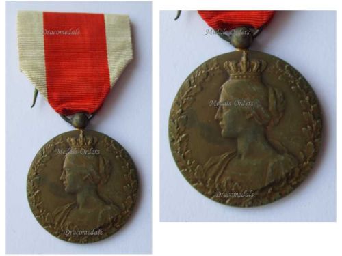 Belgium WWI Bronze Medal for National Alimentation & Relief 1914 1918