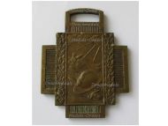 Belgium WWI Fire Cross 1914 1918 Type 2. Signed by Rombaut