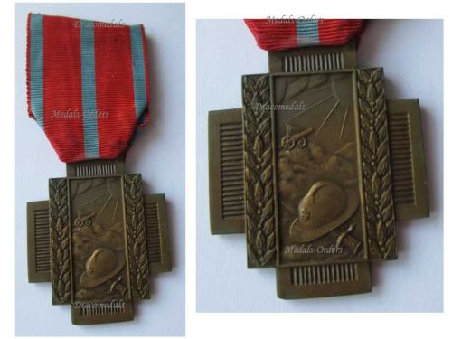 Belgium WWI Fire Cross 1914 1918 Type 3