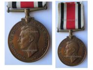 Britain WWII Special Constabulary Long Service Medal King George VI 1937 1948