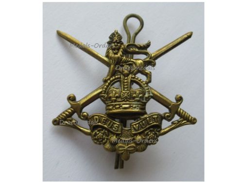 Britain WWI Infantry Training Battalions Cap Badge Early Type with Lugs