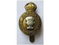 Great Britain WWII Royal Army Catering Corps Cap Badge RACC