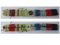 Britain WWII Ribbon Bar of 3 Medals (Africa Star with North Africa 1942-43 Clasp, Atlantic Star with France Germany Clasp, 1939 1945 Star) Royal Navy