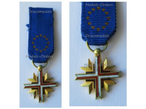 France EU Cross of the European Confederation of Former Veterans by LR Paris MINI
