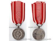 Finland WWII Red Cross Silver Medal of Merit 1931 Dated 1933 by Alexander Tillander
