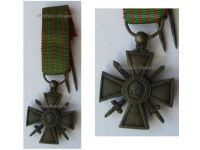 France WWI War Cross 1914 1918 MINI