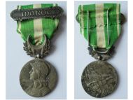 France Morocco Campaign Medal 1908 with Clasp Maroc by Lemaire