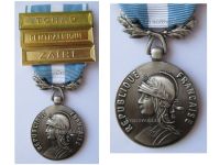 France Overseas Medal with Bars Centrafrique Zaire & Tchad 