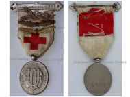 France WWI UFF Red Cross Medal of the Union French Women with Bronze Nurse Palms and Gold & Bronze Red Cross Palms 1914 1918 Numbered