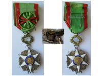 France WWI Order of Agricultural Merit 1883 Officer's Star Silver Lux Type by Arthus Bertrand 
