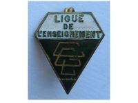 France WWI Badge Education League