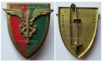 France French Forces in Germany Badge H803 by Arthus Bertrand