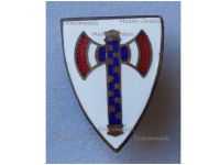France WWII Order of the Gallic Francisque Badge Government of Vichy Marked OA11