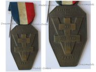 France WWII Combatants Medal for the Liberation of Paris 1944 by the 10th Arrondissement