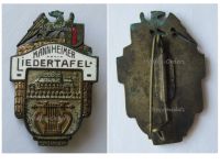 Germany Baden Badge of the Music Association of Mannheim 1840