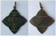 Germany WWI VDEJ Pendant Association of Protestant (Evangelical) Youth, Dienet Einander