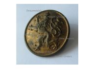 Germany WWI Bavaria Large Tunic Button with the Bavarian Lion Marked MKA