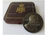 Germany Prussia WW1 Golden Wedding Anniversary Medal (50 Years of Marriage) Kaiser Wilhelm II & Queen Kaiserin Auguste Victoria 1888 by Weigand Boxed