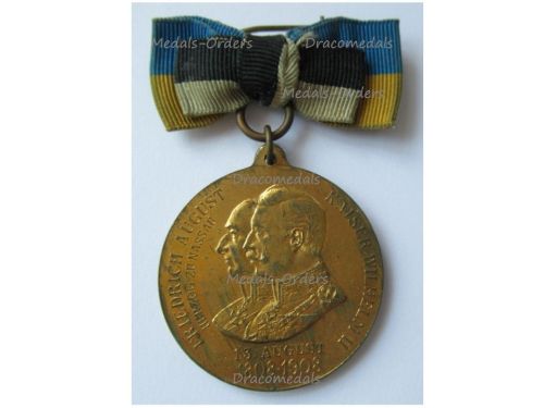 Germany WWI Centenary Medal of the 88th Infantry Regiment 2nd of Nassau 1808 1908