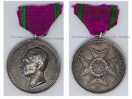 Germany Saxe Altenburg WWI Ducal Saxe Ernestine House Order Silver Medal of Merit of Duke Ernst II 1908 1918 by Lauer in Silver 990