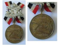 Germany WWI Big Bertha Heavy Artillery Siege Gun Medal by Tribian