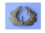 Germany WWI Prussia Lighthouse Kyffhauser Land Forces Veterans Visor Oak Leaves Cap Badge