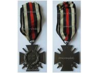 Germany WWI Hindenburg Cross with Swords for Combatants 1914 1918 Maker G7