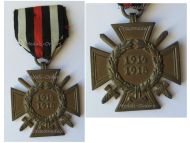 Germany WWI Hindenburg Cross with Swords for Combatants