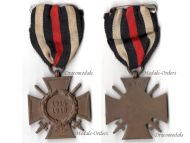 Germany WWI Hindenburg Cross with Swords for Combatants Maker G10