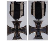 Germany WWI Iron Cross 1914 2nd Class EK2 by Maker WS
