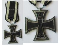 Germany WWI Iron Cross 1914 2nd Class EK2 by Maker D