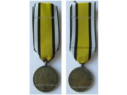 Germany Prussia Napoleonic Wars 1815 Medal for Combatants Edged Arms Type