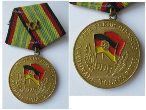 East Germany Medal for Long Service in the National People's Army 1st Class XX Years